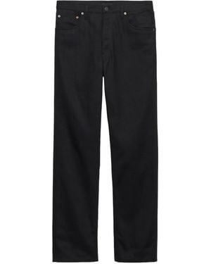 Prada Jeans Mit Geradem Bein - Schwarz