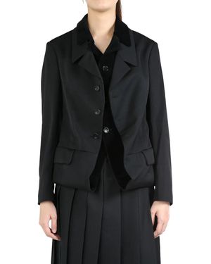 Comme des Garçons Vollar Blazer - ブラック