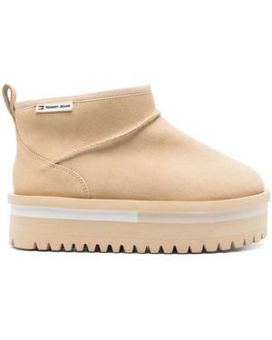 Tommy Hilfiger スエード ブーツ - ナチュラル