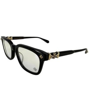 Chrome Hearts Cox Ucker Brille Mit Eckigem Gestell - Weiß