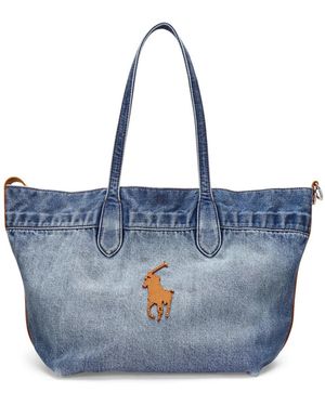 Polo Ralph Lauren Bellport ハンドバッグ M - ブルー
