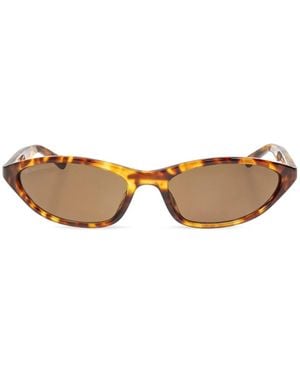 Balenciaga Blade Sunglasses - Natural