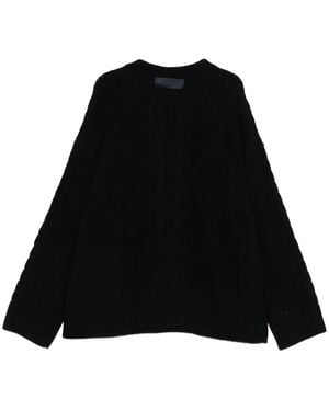 Juun.J Trui Met Matrozenknopen - Zwart