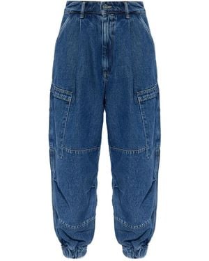 AllSaints Jeans Met Cargo Zakken - Blauw