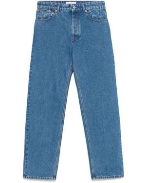 Marine Serre Moon Laser Jeans - Blau