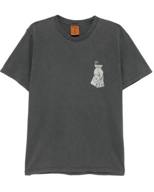 Nudie Jeans Roy Nope Tシャツ - ブラック