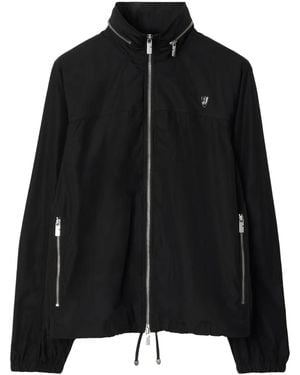 Burberry Lightweight Hooded Jacket - Black