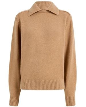 KHAITE Jackson Pullover - Natur