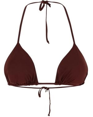 Fisico Bikinioberteil Mit Schnürung - Lila