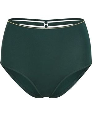 Marlies Dekkers High-Waist Strap-Detail Briefs - Green