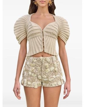 Cult Gaia Kian Shorts - White