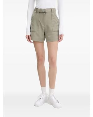 Guess Belted Cargo Shorts - Natural