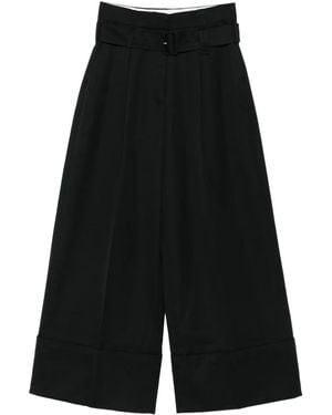 Simone Rocha Pantaloni Con Cintura - Nero