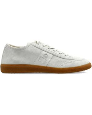 Isabel Marant Klyce Suede Lace-Up Trainers - White