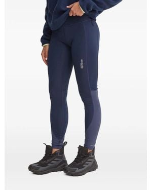 Columbia Cirque River Colour-Block Panelled Trousers - Blue