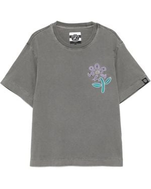 SPORT b. by agnès b. Dyed Short-Sleeves T-Shirt - Grey