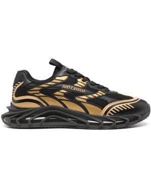 Just Cavalli Leto Dis.2 Trainers - Black
