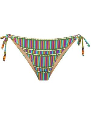 Miss Bikini Bikinihöschen Mit Perlen - Grün