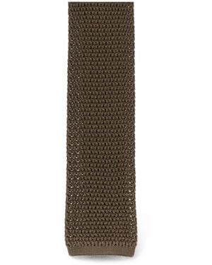 Tom Ford Knitted Tie - Natural