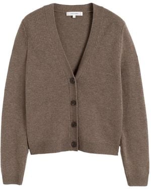 Chinti & Parker Elbow-Patch Cardigan - Brown