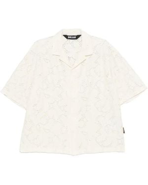 Just Cavalli Eyelet Shirt - White