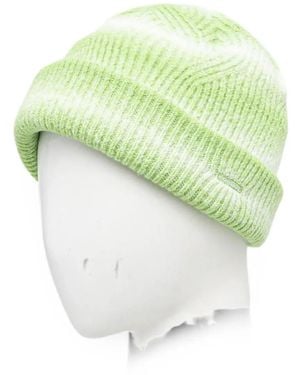 Kangol Gradient-Effect Ribbed-Knit Beanie Hat - Green