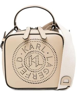 Karl Lagerfeld Kcircle Tph Crossbody Bag - Natur