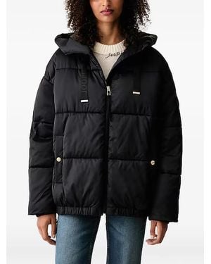 Joop! Quilted Hooded Jacket - Black