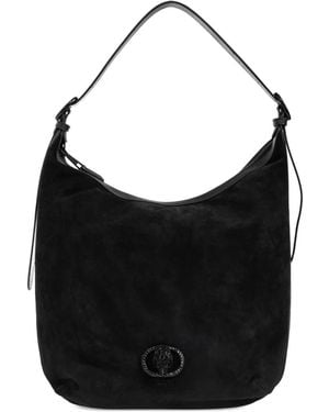 Kurt Geiger Chelsea Suede Embellished Tote Bag - Black