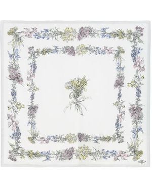 Adam Lippes Silk Scarf - White