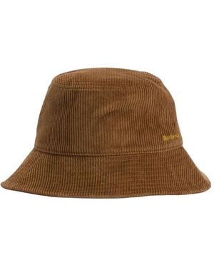 Barbour Corduroy Bucket Hat - Brown