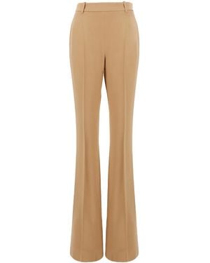 Ermanno Scervino センタープレス パンツ - ナチュラル