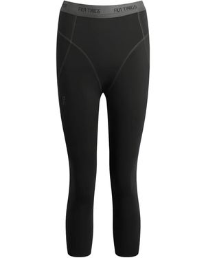 On Shoes Legging Met Afwerking - Zwart