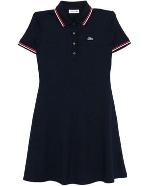 Lacoste Polo-Collar Dress - Blue