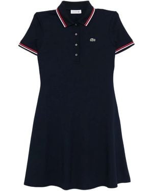 Lacoste Polo-Collar Dress - Blue