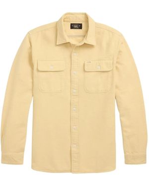 RRL Grayson Utility-Hemd - Natur