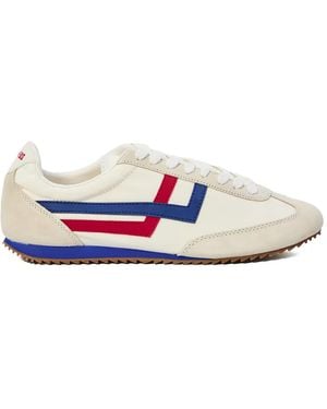 Pro Keds Racer 77 Lace-Up Fastening Trainers - White