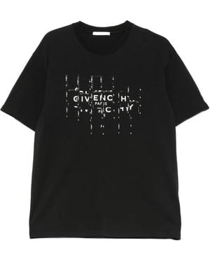 Givenchy T-Shirt Met Logoprint - Zwart