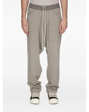 Rick Owens Classic Cargo Drawstring Trousers - White