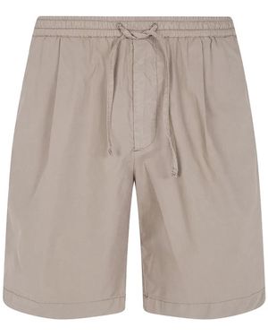 Michael Coal Drawstring-Waist Track Shorts - Grey