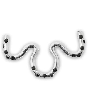 Sunnei Anneau De Septum À Cristaux - Blanc