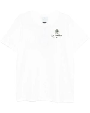 CAMILLA Slogan-Print T-Shirt - White