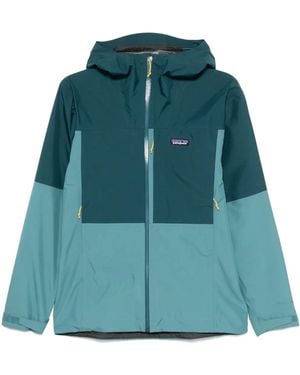 Patagonia Boulder Fork Regenjacke - Grün