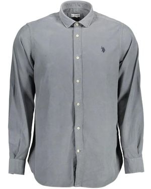 U.S. POLO ASSN. Camisa De Manga Larga - Gris