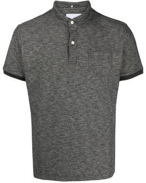 Private Stock Poloshirt Met Gemêleerd Effect - Grijs
