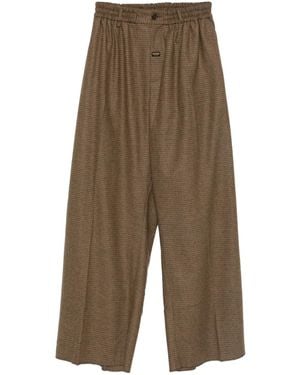 Martine Rose Wide Leg Tailored Pants - Green