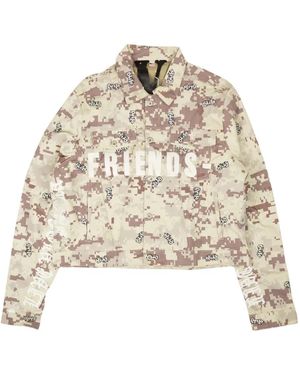 STADIUM X Vlone "Camo" Jeansjacke - Natur