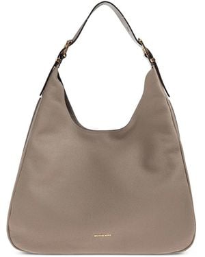 Michael Kors Nolita Leather Tote Bag - Grey