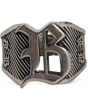 Balenciaga Anillo De Sello Melrose - Metálico