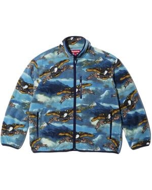 Supreme X Antihero Fleece Jacket - Blue